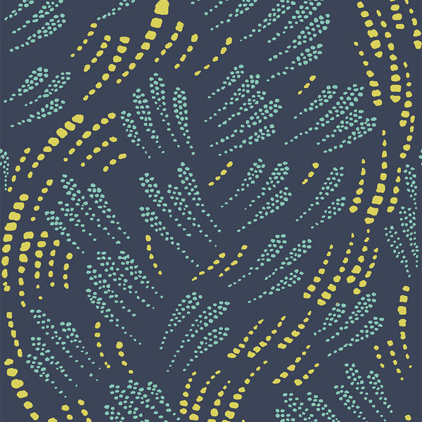 Plume Blue | Maison Martin Morel Wallcovering
