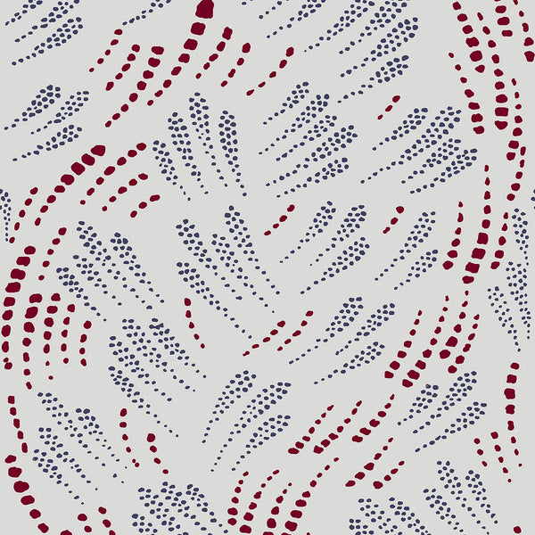 Plume Grey | Maison Martin Morel Wallcovering