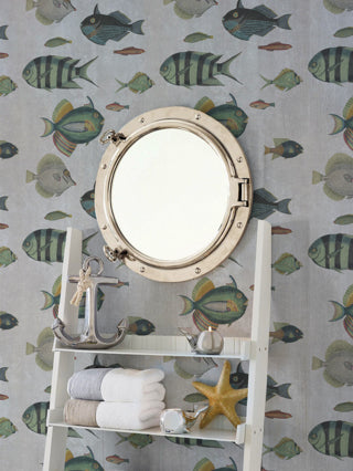Poissons - Grey Wallcovering | Mind the Gap