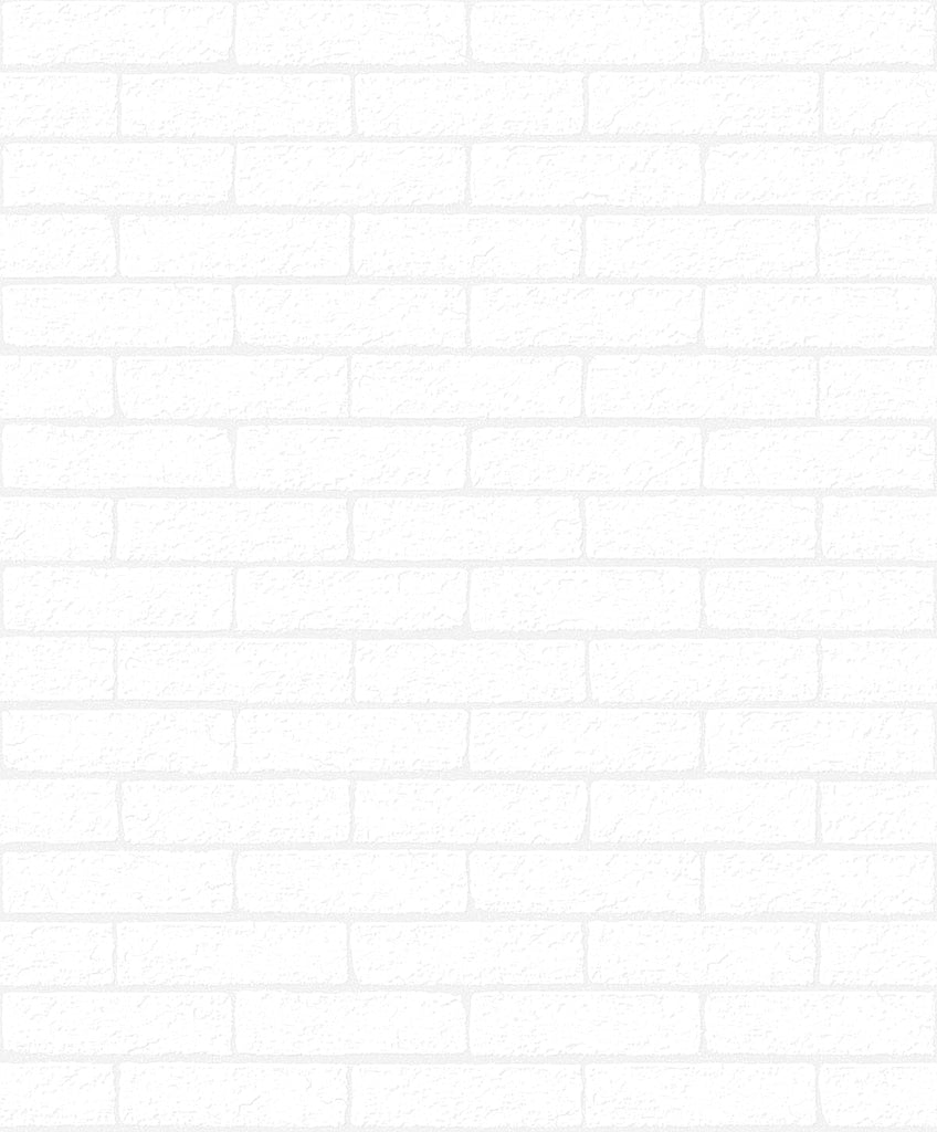 Malibu Rustico Faux Brick Wallpaper - Industrial Brick - Off-White | Malibu Wallpaper
