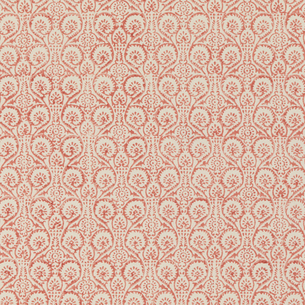 Pollen Trail - Rustic Red Red By Baker Lifestyle | Block Party |Botanical & Floral  Multipurpose Print