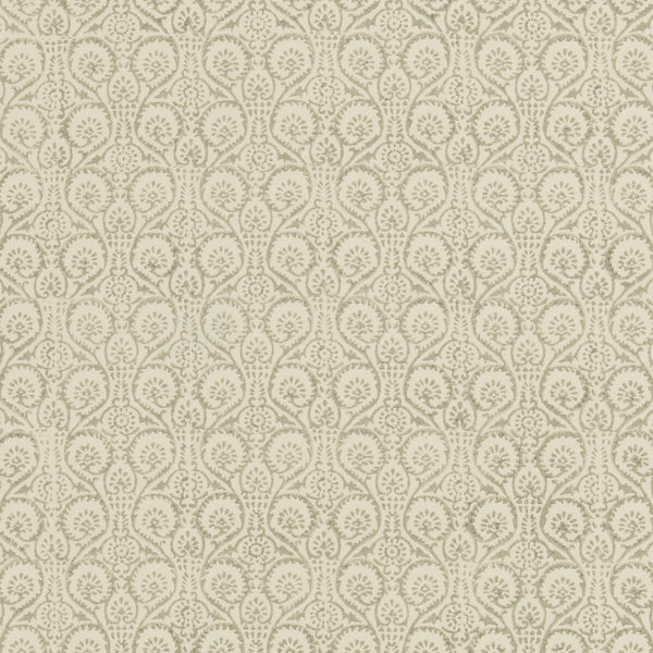 Pollen Trail - Stone Grey By Baker Lifestyle | Block Party |Botanical & Floral  Multipurpose Print