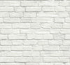 Malibu Industrial Faux Brick Prepasted Wallpaper - Industrial Brick - Off-White | Malibu Wallpaper