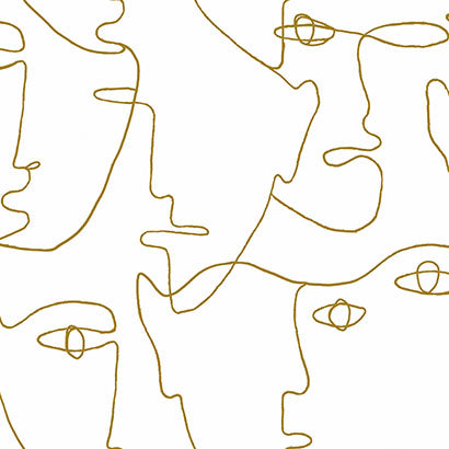 Tintagel Cream Wallcovering | Jeffrey Stevens