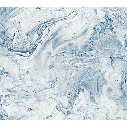 Lamorna Powder Blue Wallcovering | Jeffrey Stevens