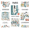 City Maps Peel and Stick Wallpaper | Jeffrey Stevens