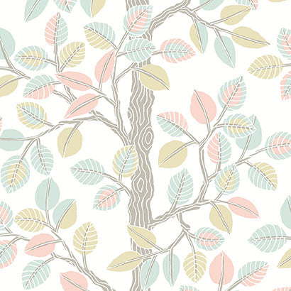 Bald Head Light Pink Wallcovering | Jeffrey Stevens
