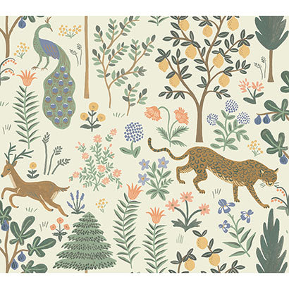 Menagerie Peel and Stick Wallpaper | Jeffrey Stevens