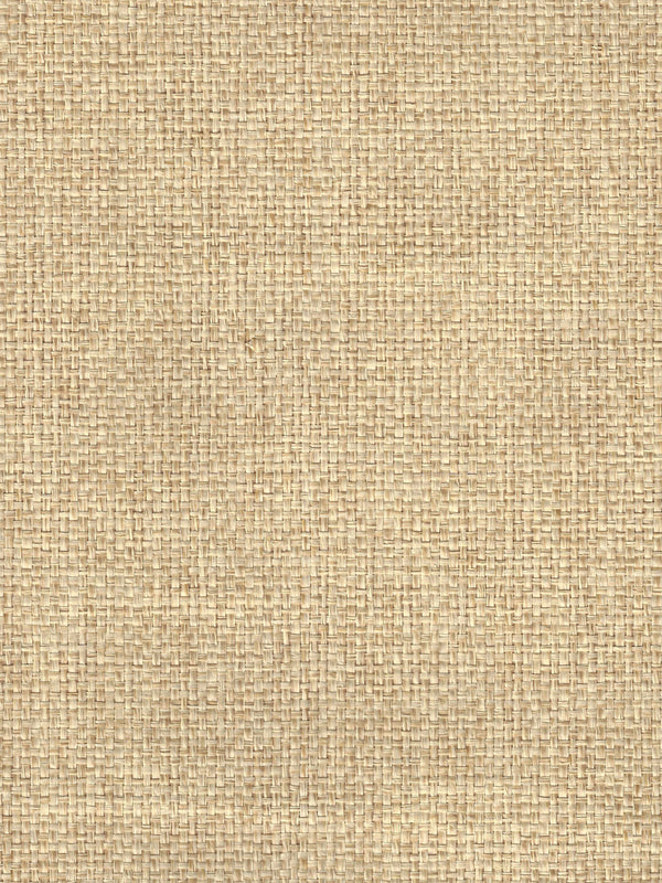 Pacific Paperweave Natural Screen Printed - Beige Wallcovering | China Seas