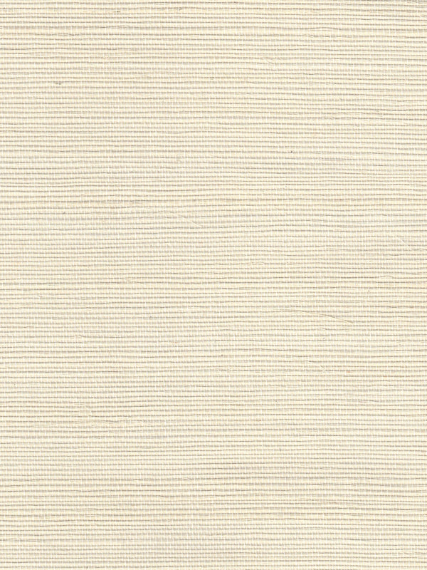Pacific Sisal Cream Screen Printed - Beige Wallcovering | China Seas