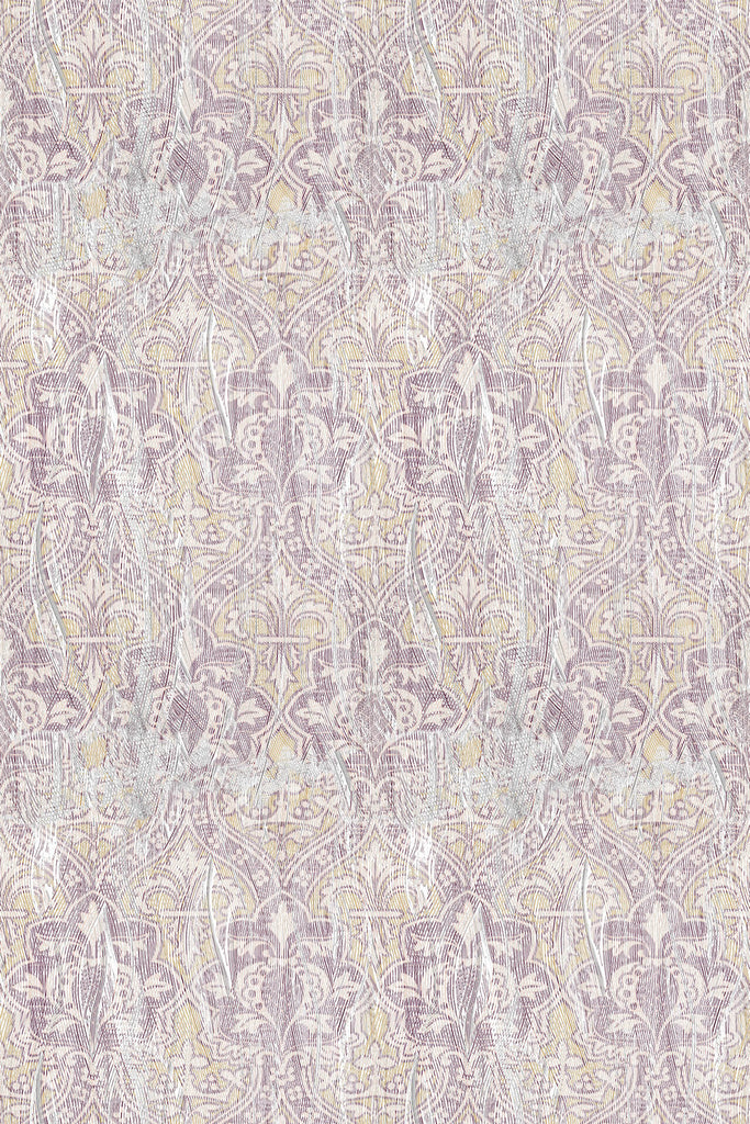 Painted Pugin Mustard & Purple