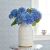 Mini Trellis, Blue Wallcoverings | Thibaut