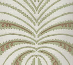 Palm Garden, Celadon / Hazelnut on Light Tint