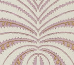 Palm Garden, Lavender / Hazelnut on Light Tint