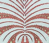 Palm Garden, Terracotta / Hazelnut on Tint