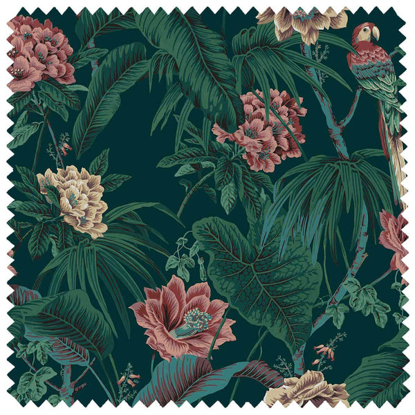 Paradisa Velvet Spruce Green, Yard Wallcoverings | Newwall