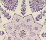 Lilac Purple on Cream