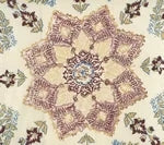 Wine Blue on Cream