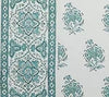 Multi Aquas on Ivory Linen