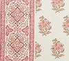 Pinks Green on Tinted Linen