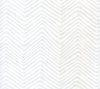 Petite Zig Zag White on White | China Seas