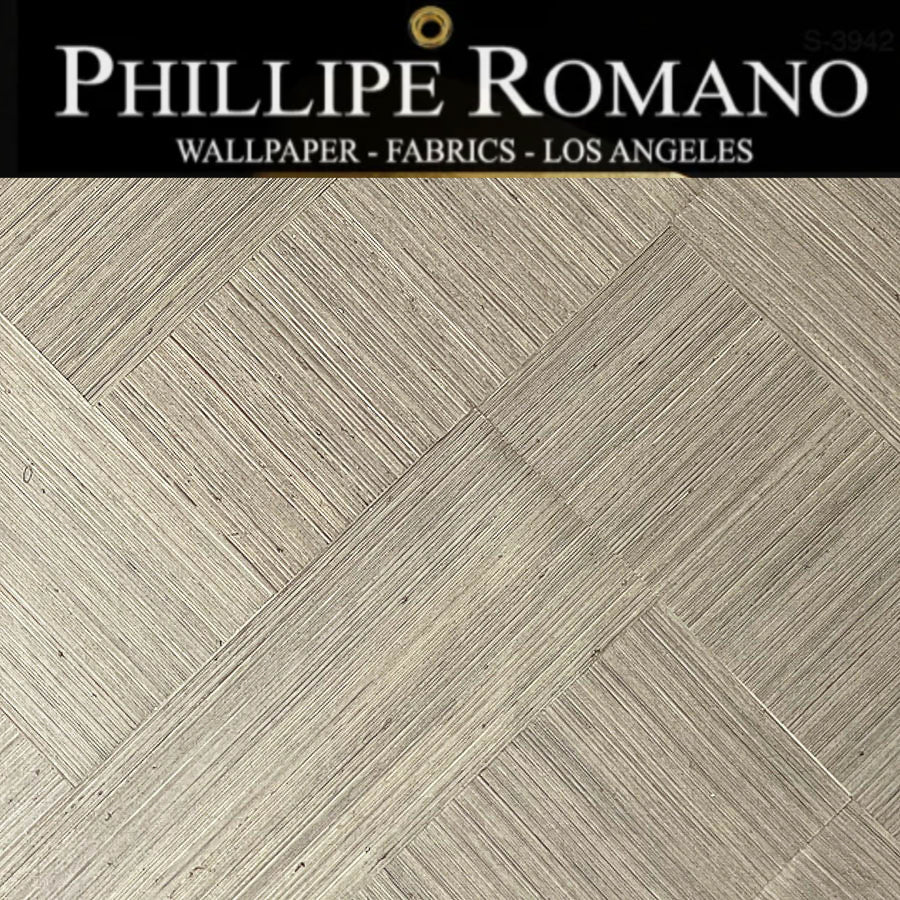 Wicker Park Natural Wallpaper | Phillipe Romano Wallpaper