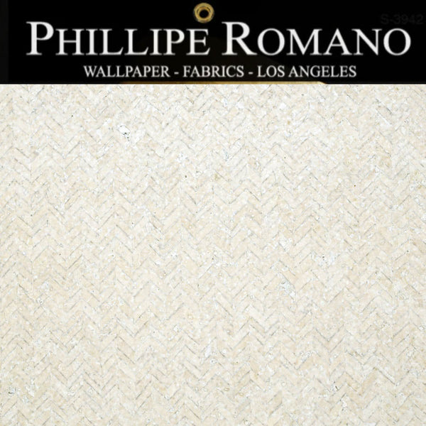 Clearwater Chebron Cork Natural Wallpaper | Phillipe Romano Wallpaper