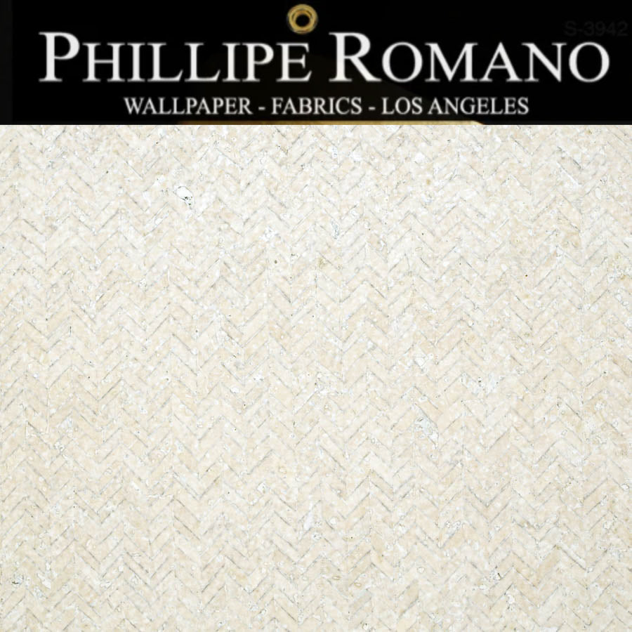 Clearwater Chebron Cork Natural Wallpaper | Phillipe Romano Wallpaper