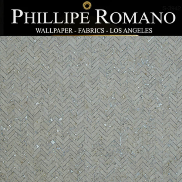 Clearwater Chebron Cork Natural Wallpaper | Phillipe Romano Wallpaper