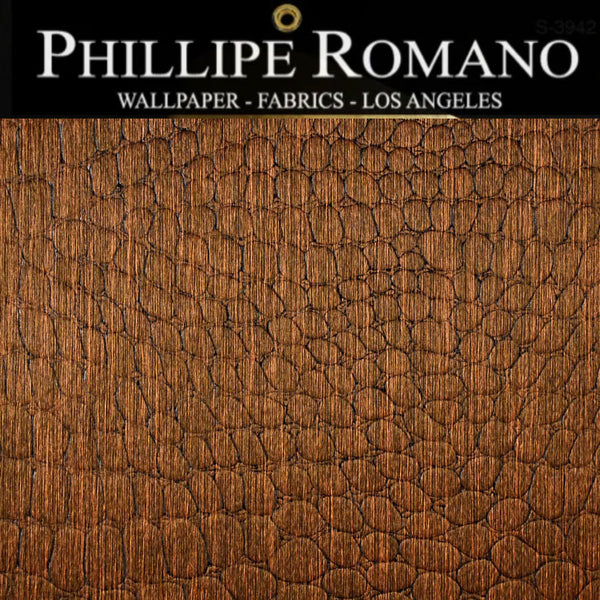 Chatham Crocodile Natural Wallpaper | Phillipe Romano Wallpaper
