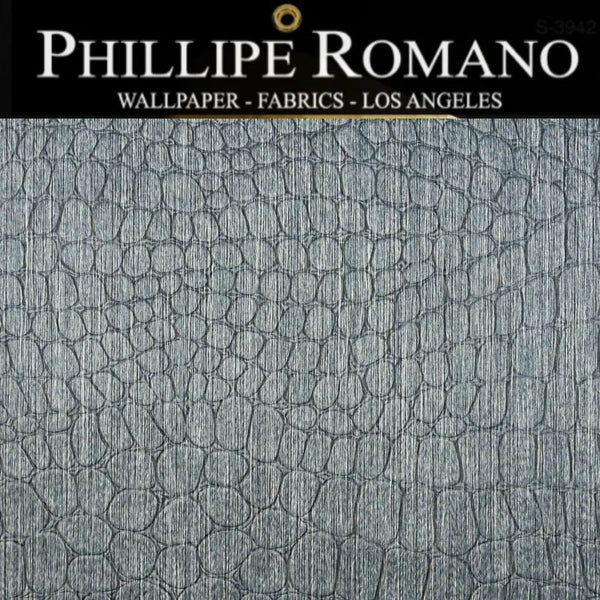 Chatham Crocodile Natural Wallpaper | Phillipe Romano Wallpaper