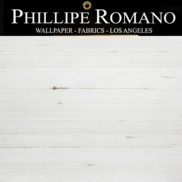 Streeterville Real Silk Natural Wallpaper | Phillipe Romano Wallpaper