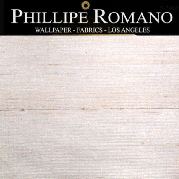 Streeterville Real Silk Natural Wallpaper | Phillipe Romano Wallpaper