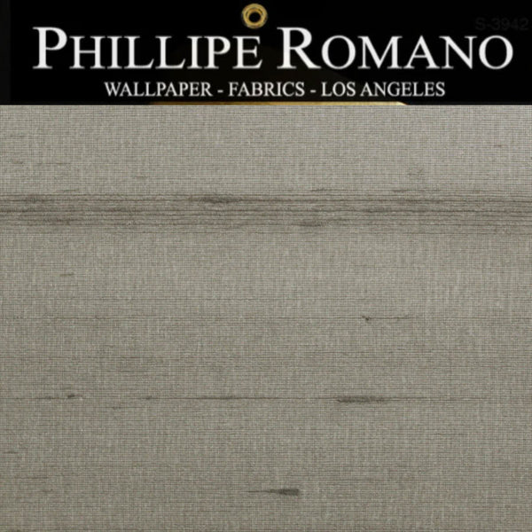 Streeterville Real Silk Natural Wallpaper | Phillipe Romano Wallpaper