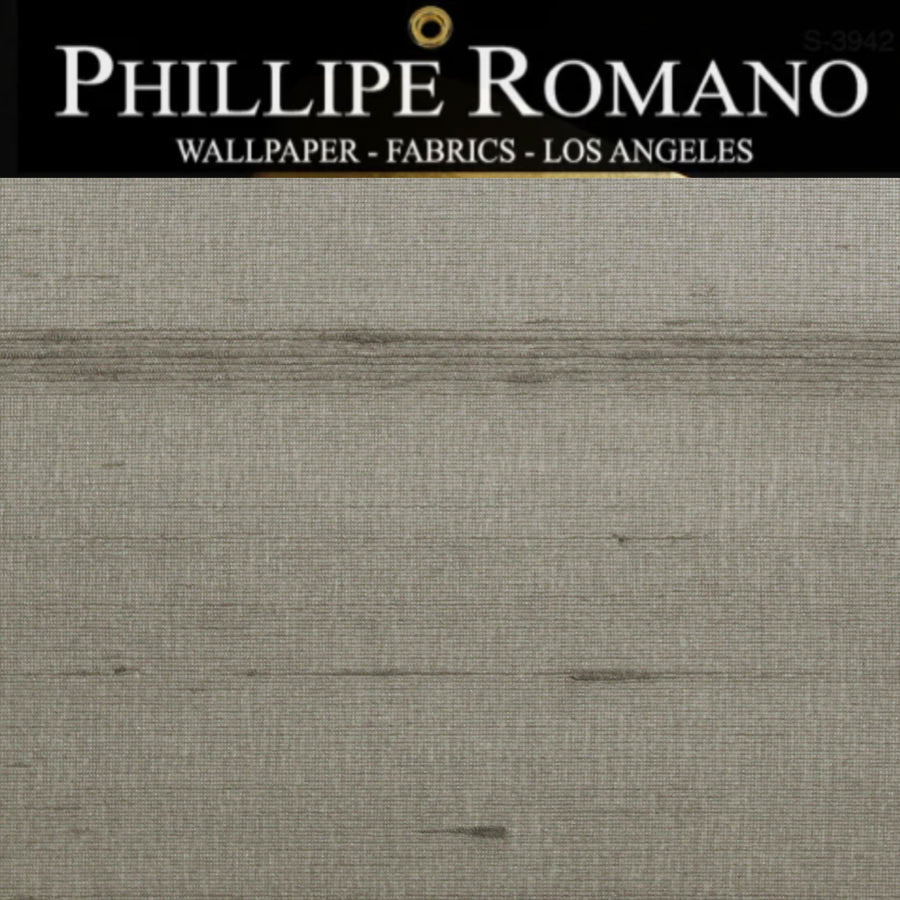 Streeterville Real Silk Natural Wallpaper | Phillipe Romano Wallpaper
