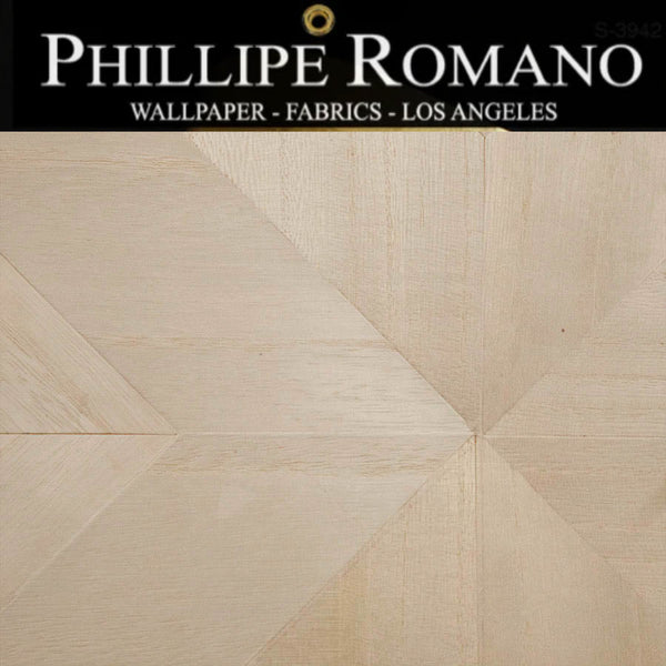 Longwood Manor Natural Wallpaper | Phillipe Romano Wallpaper