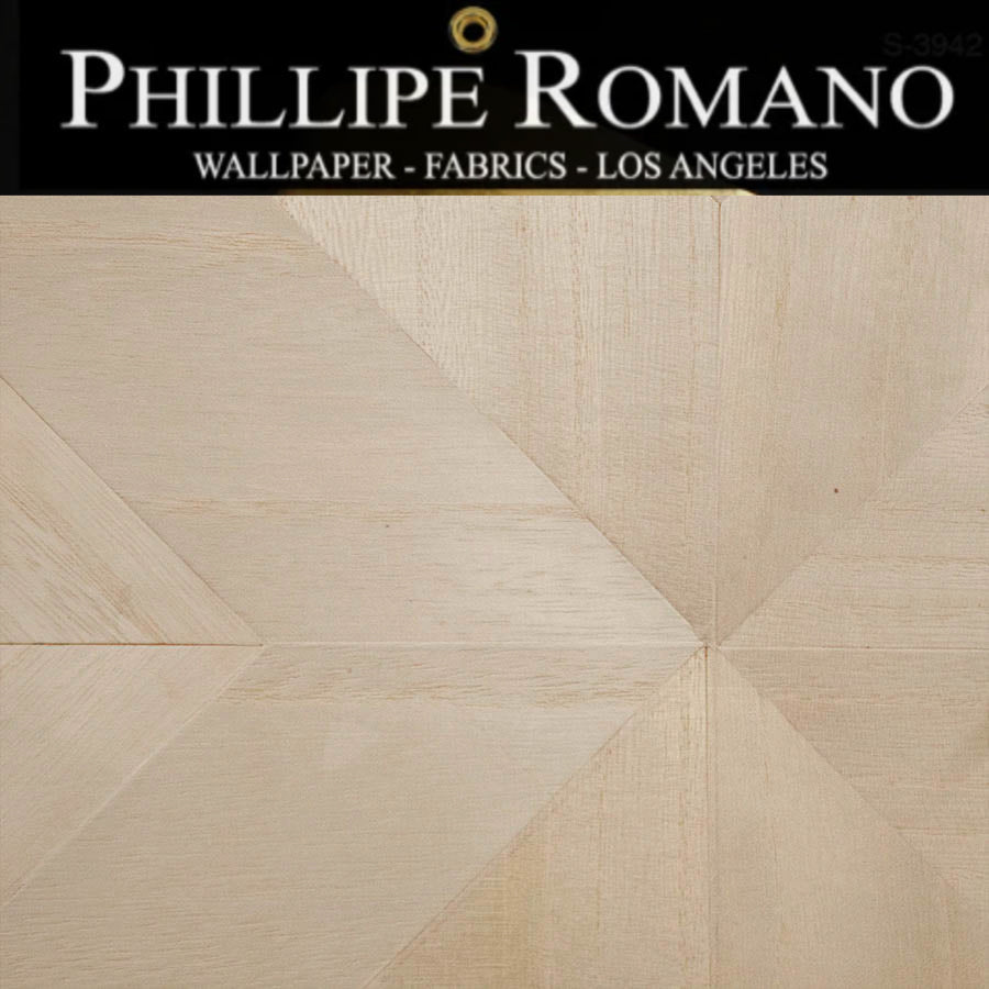 Longwood Manor Natural Wallpaper | Phillipe Romano Wallpaper