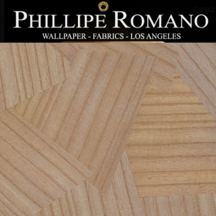 Otani Origami Wood  Natural Wallpaper | Phillipe Romano Wallpaper
