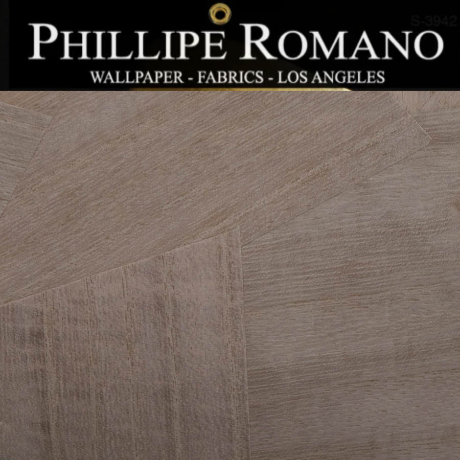 Otani Origami Wood  Natural Wallpaper | Phillipe Romano Wallpaper