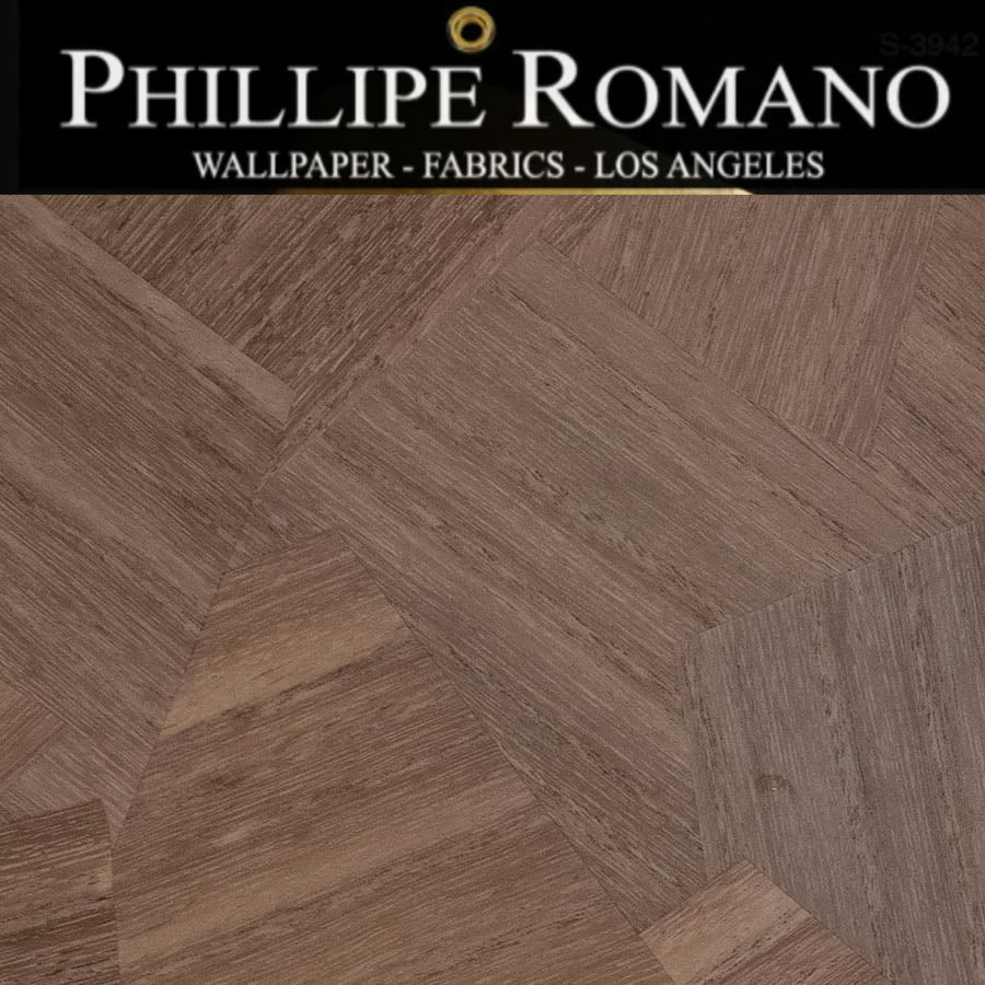 Otani Origami Wood  Natural Wallpaper | Phillipe Romano Wallpaper