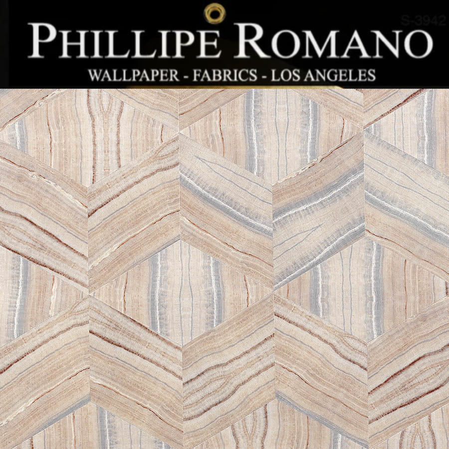 Lansing Natural Wallpaper | Phillipe Romano Wallpaper