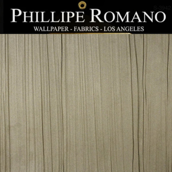 Mansfield Suede Natural Wallpaper | Phillipe Romano Wallpaper
