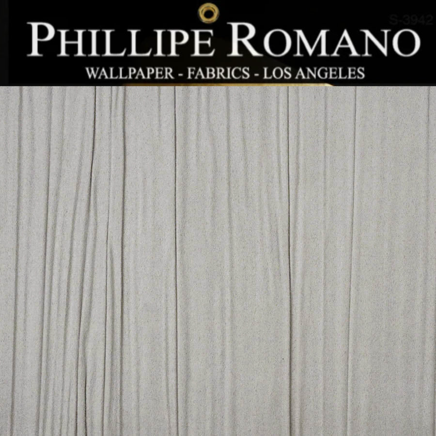 Mansfield Suede Natural Wallpaper | Phillipe Romano Wallpaper