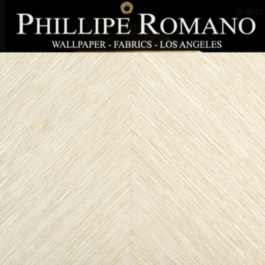 Chardon Natural Wallpaper | Phillipe Romano Wallpaper