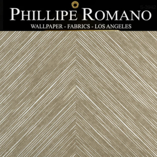 Chardon Natural Wallpaper | Phillipe Romano Wallpaper