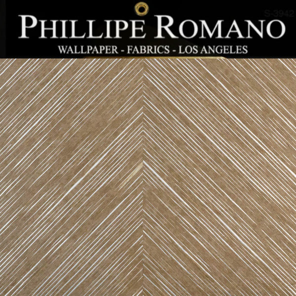 Chardon Natural Wallpaper | Phillipe Romano Wallpaper