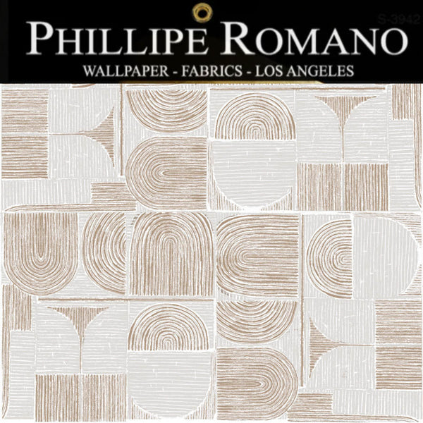 Ashtabula Natural Wallpaper | Phillipe Romano Wallpaper