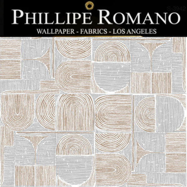 Ashtabula Natural Wallpaper | Phillipe Romano Wallpaper
