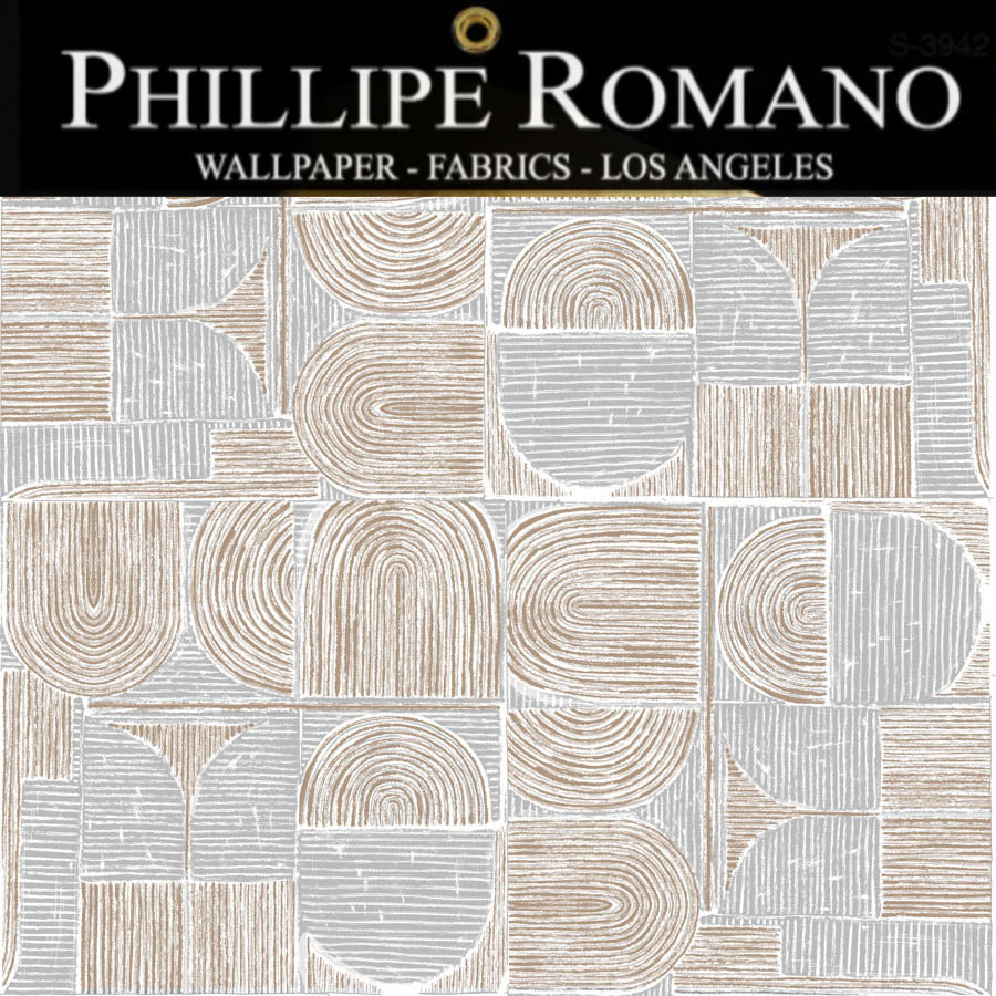 Ashtabula Natural Wallpaper | Phillipe Romano Wallpaper