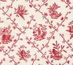 Pillement Toile, Rouge